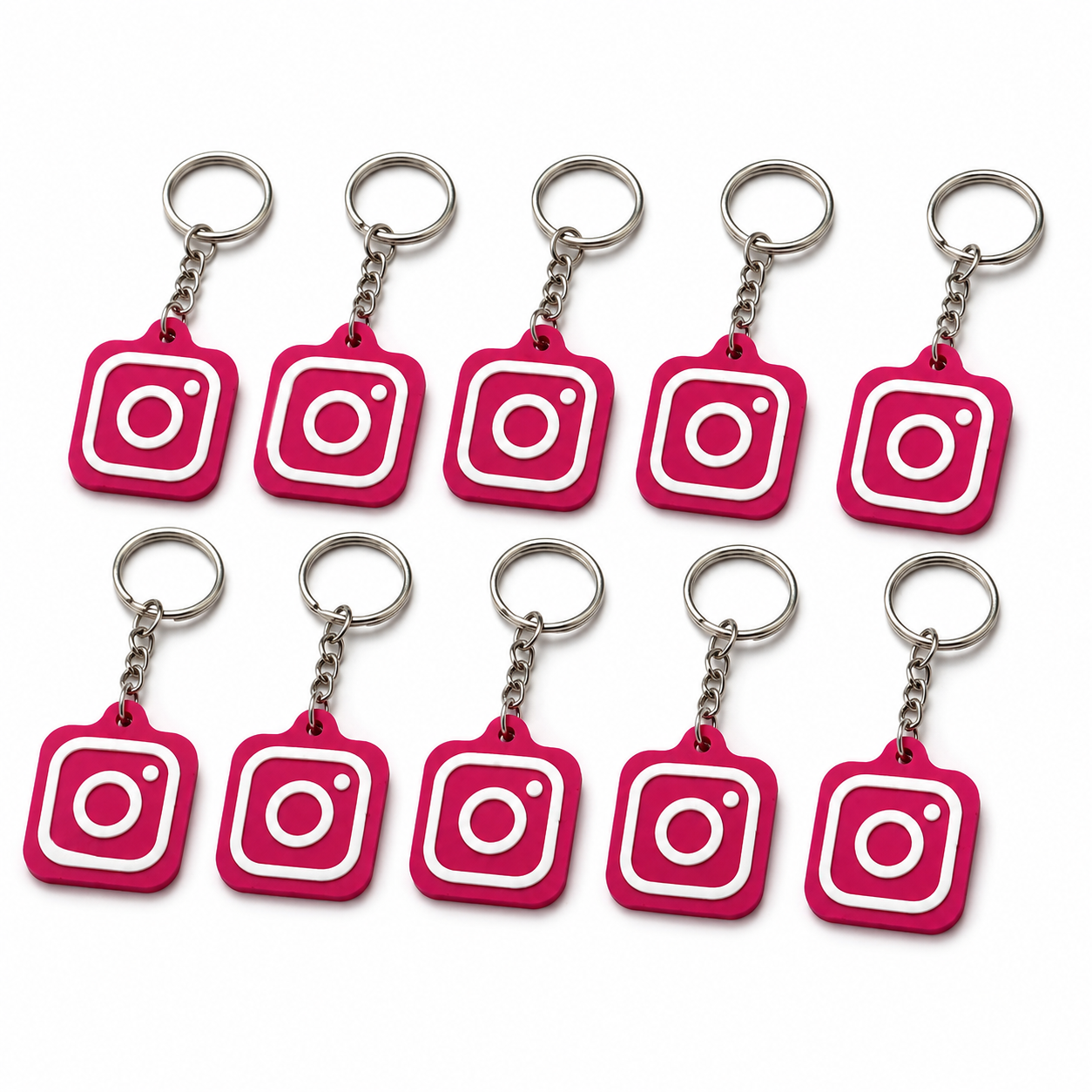 Pack 10 Llaveros NFC Instagram – Promoción