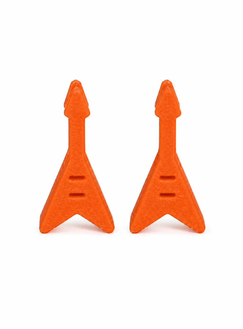 Pack 2 Charms para Cordones de Polerón Diseño Guitarra Impresión 3D PLA S3DChile