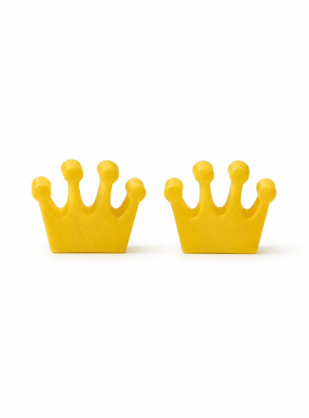Pack 2 Charms para Cordones de Poleron Diseno Corona Impresion 3D PLA S3DChile