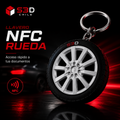 Llavero NFC Rueda para Documentos del Vehículo | S3DChile