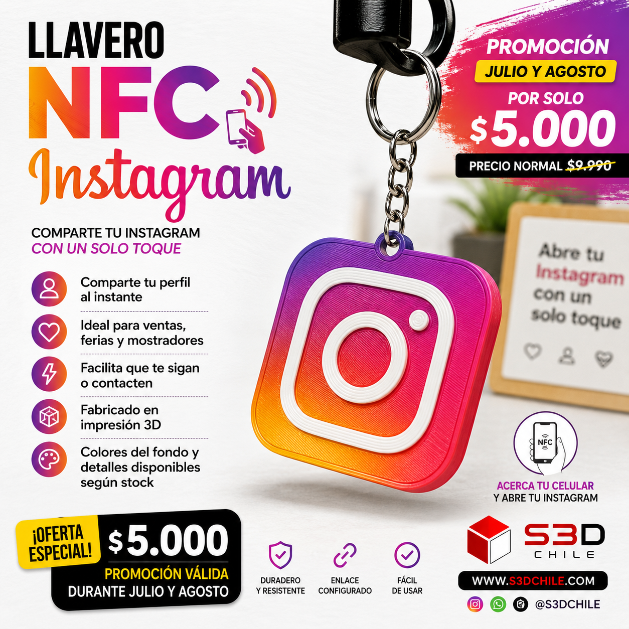 Promocion NFC Instagram