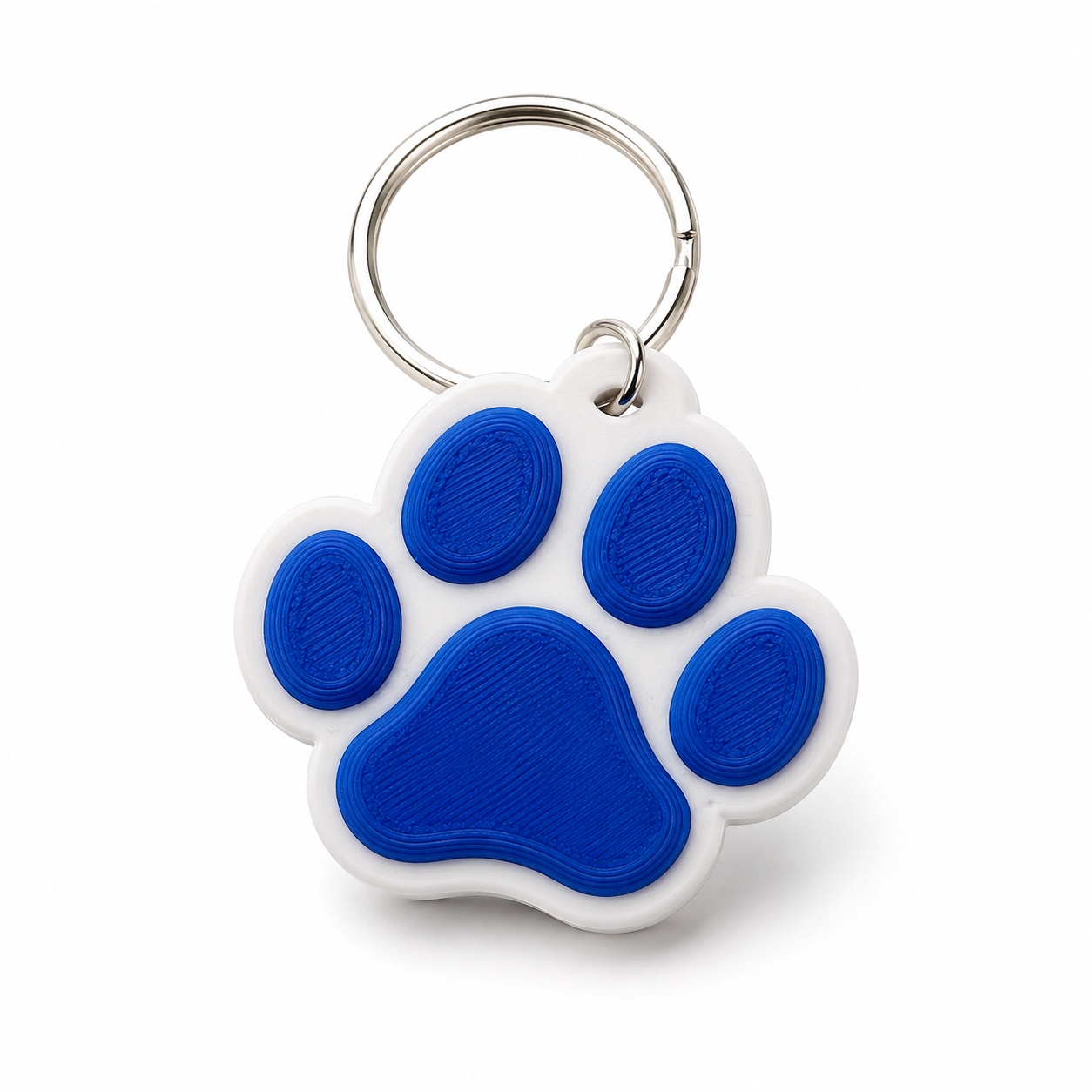 Placa de Identificación NFC para Mascotas colores azul, rosa, naranjo, rojo
