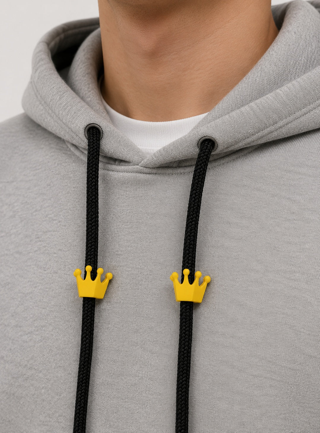 Pack 2 Charms para Cordones de Poleron Diseno Corona Impresion 3D PLA S3DChile