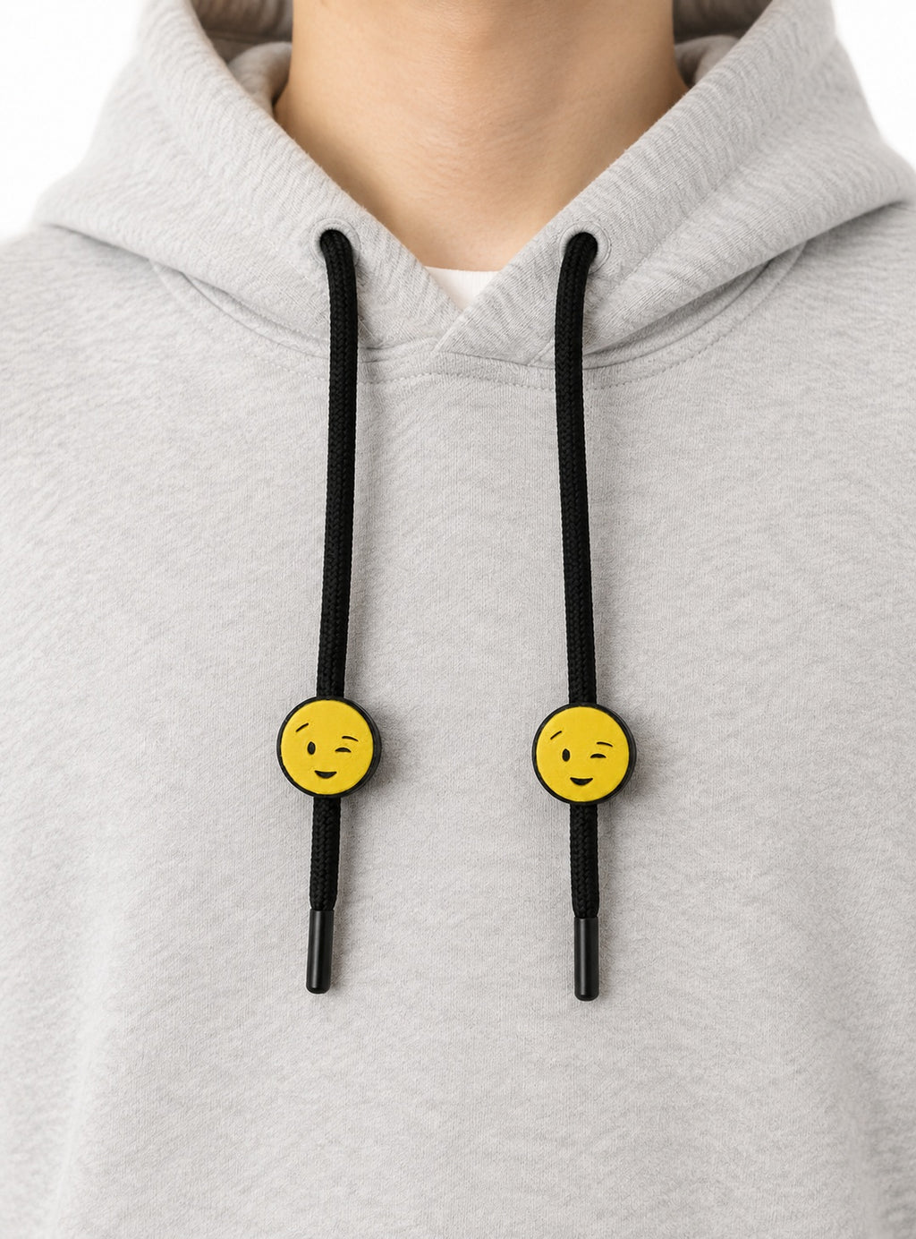 Pack 2 Charms para Cordones de Poleron Diseno Emoji Guiño Impresion 3D PLA S3DChile