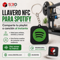 Llavero NFC para Spotify